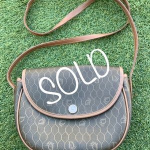Dior Vintage Crossbody honeycomb
